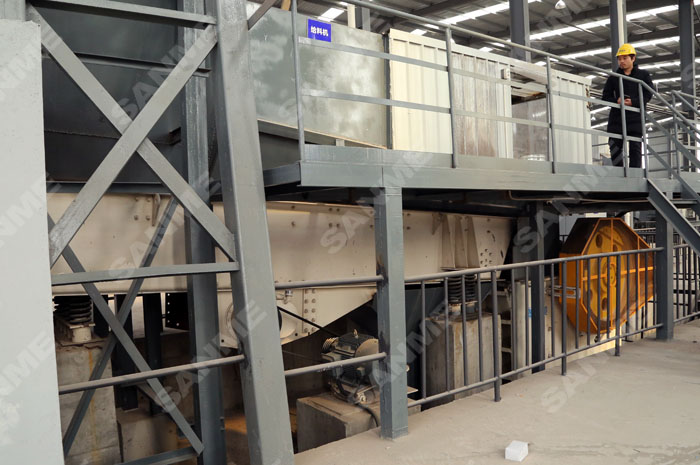 上海年處理100萬噸建筑垃圾處理生產(chǎn)線