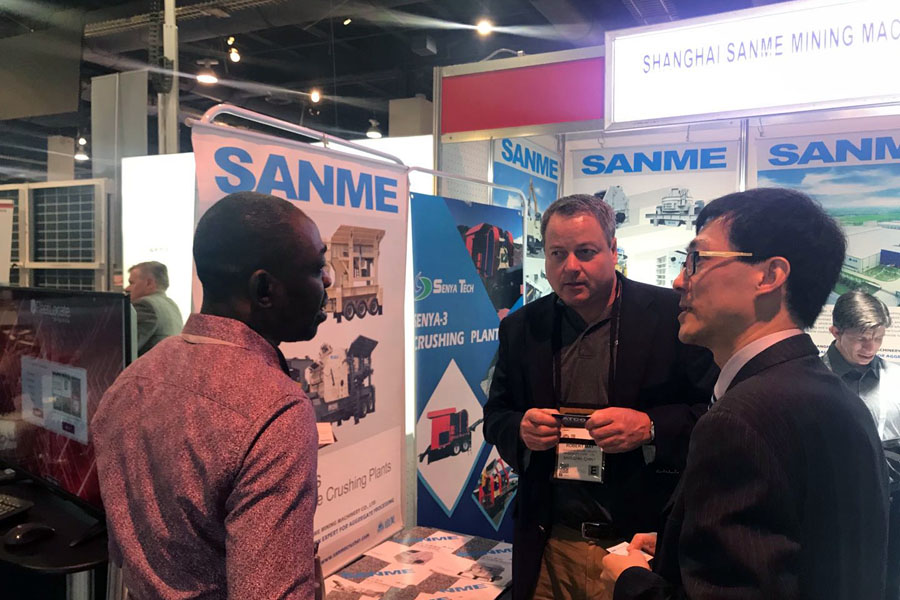 疫情擋不住走出去的腳步，山美股份亮相美國工程機械博覽會(CONEXPO-CON/AGG)向世界展示產品及服務