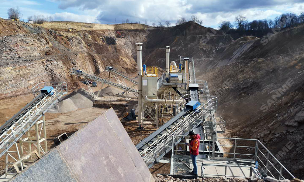 疫情擋不住中國產(chǎn)品走向歐洲 山美股份提供成套設(shè)備的骨料生產(chǎn)線調(diào)試投產(chǎn)，產(chǎn)量超預(yù)期！