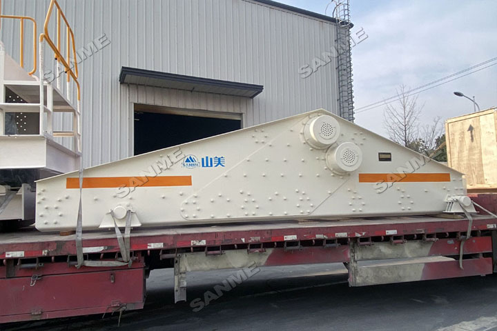 新年發(fā)貨忙｜上海山美股份高性能破碎篩分裝備發(fā)往安徽銅陵，服務(wù)于當(dāng)?shù)啬戤a(chǎn)300萬(wàn)噸骨料生產(chǎn)線