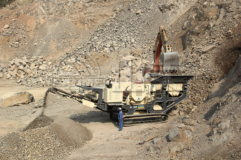 履帶式顎式移動破碎站專破堅(jiān)硬、強(qiáng)磨蝕性物料