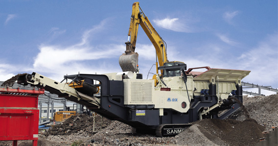 我國建筑垃圾日益嚴(yán)重，建筑垃圾移動(dòng)式破碎機(jī)領(lǐng)域面臨新的發(fā)展機(jī)遇。