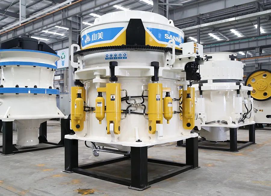 SMS系列多缸液壓圓錐破碎機，精品骨料生產(chǎn)線的理想選擇