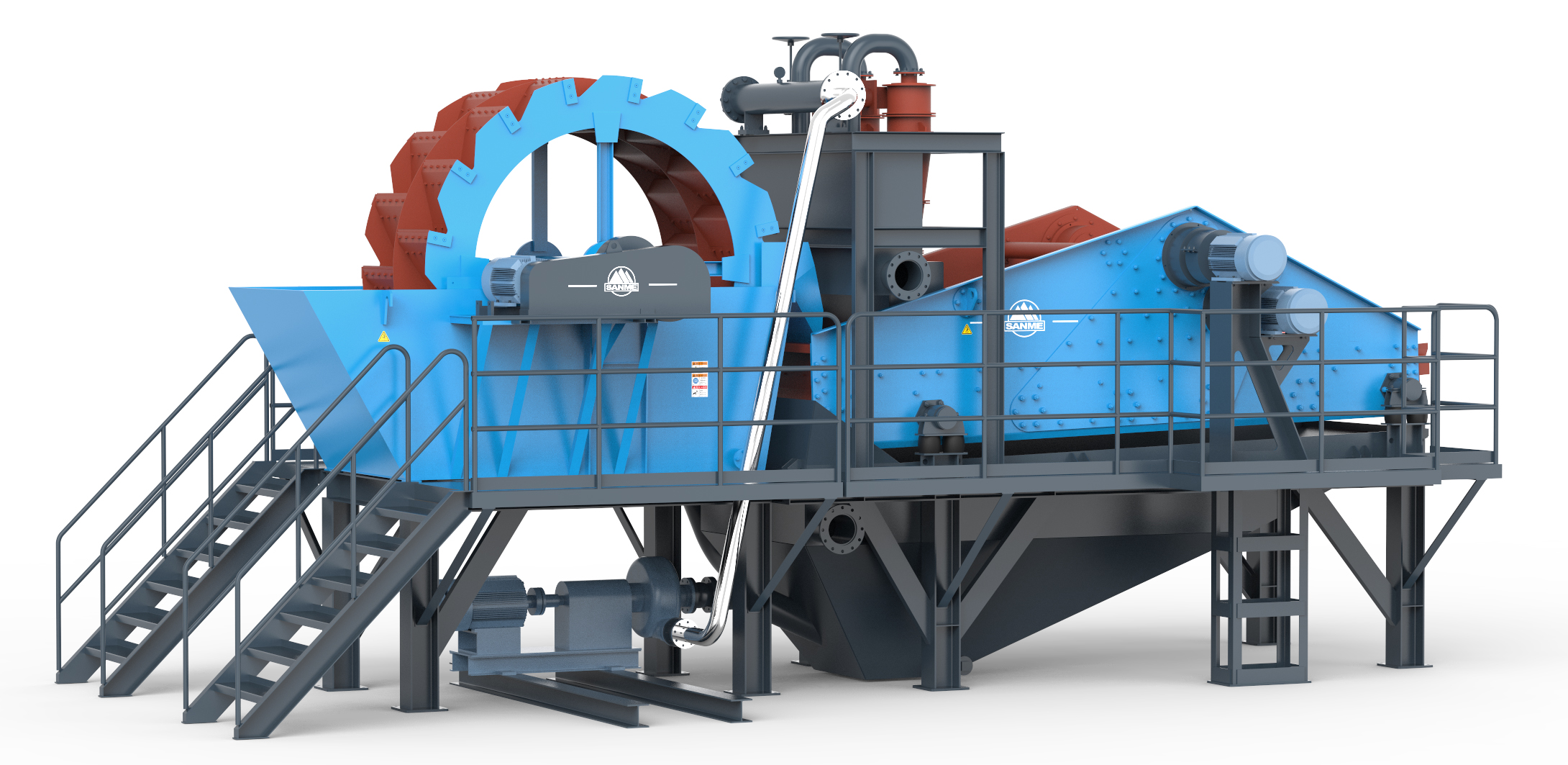 洗砂機(jī)時(shí)產(chǎn)量有多大？洗砂機(jī)使用4大注意事項(xiàng)