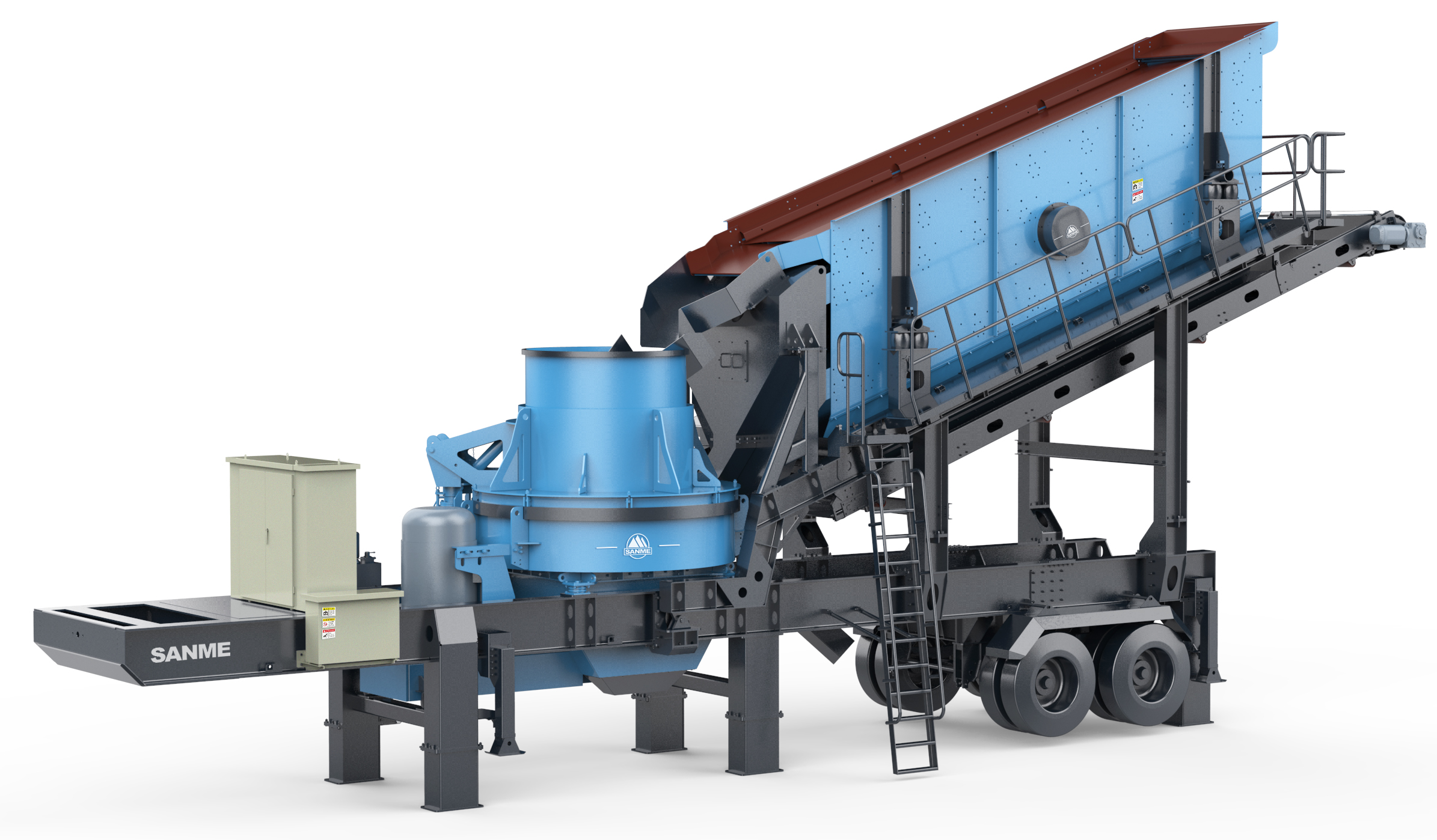 輪胎式移動(dòng)破碎站多少錢一套？