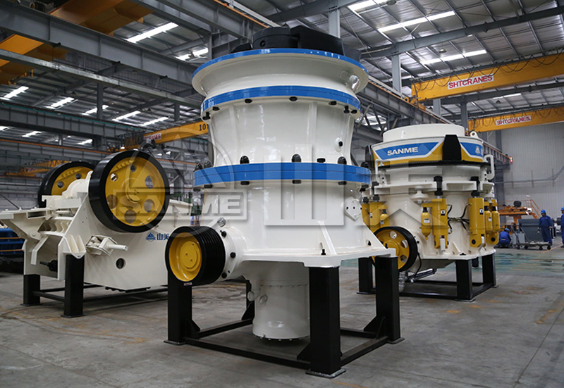 砂石生產(chǎn)線中顎式破碎機(jī)和圓錐破碎機(jī)如何提高生產(chǎn)能力？