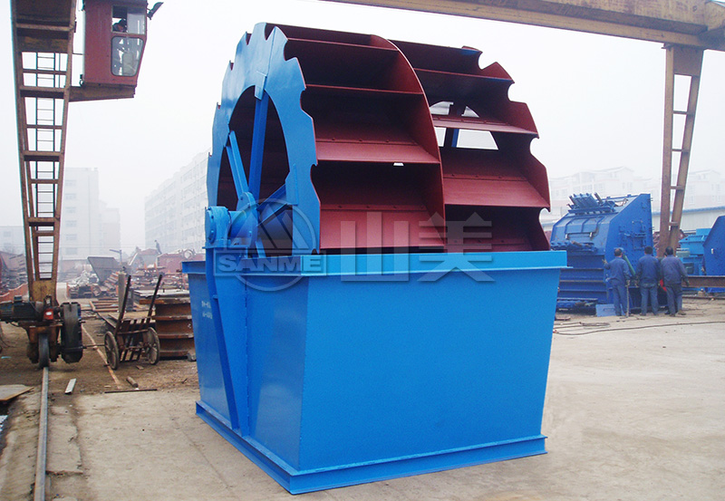 洗砂機有哪些類型？洗砂機在砂石生產(chǎn)線中的主要作用