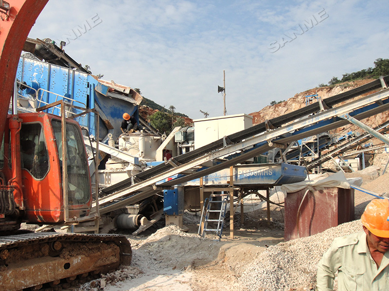 碎石生產線應該選擇固定式還是移動式？