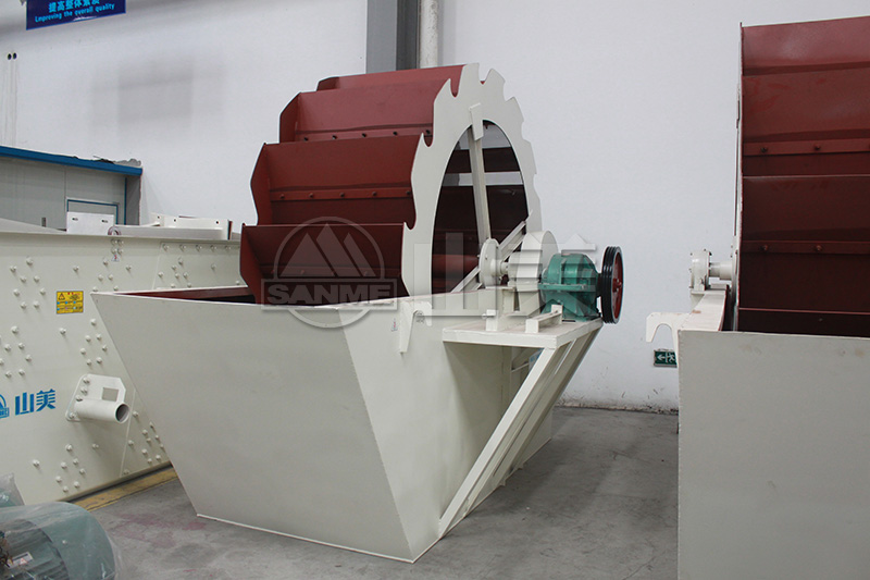 輪式洗砂機在大型骨料生產(chǎn)線中的作用有哪些？